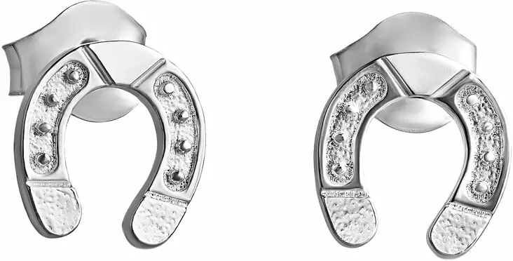 Lempikoru Ratsu korvakorut hevosenkenk=C3=A4 3311300000 - Hopeiset korvakorut - 3311300000 - 1