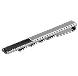 Hopeinen solmioneula onyx-kivellä - Solmioneulat - 40657360900 - 1