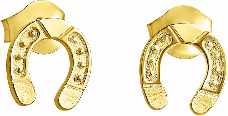 Lempikoru Ratsu hevosenkenk=C3=A4 korvakorut 5311300000 - Hopeiset korvakorut - 5311300000 - 1