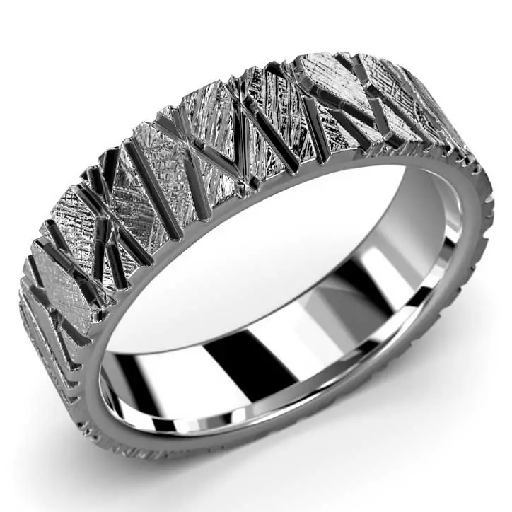 Festive Rautapuu sormus 9k-521-000-VM etuviistosta - Kihlasormukset - 9-521-000-VM-150 - 1