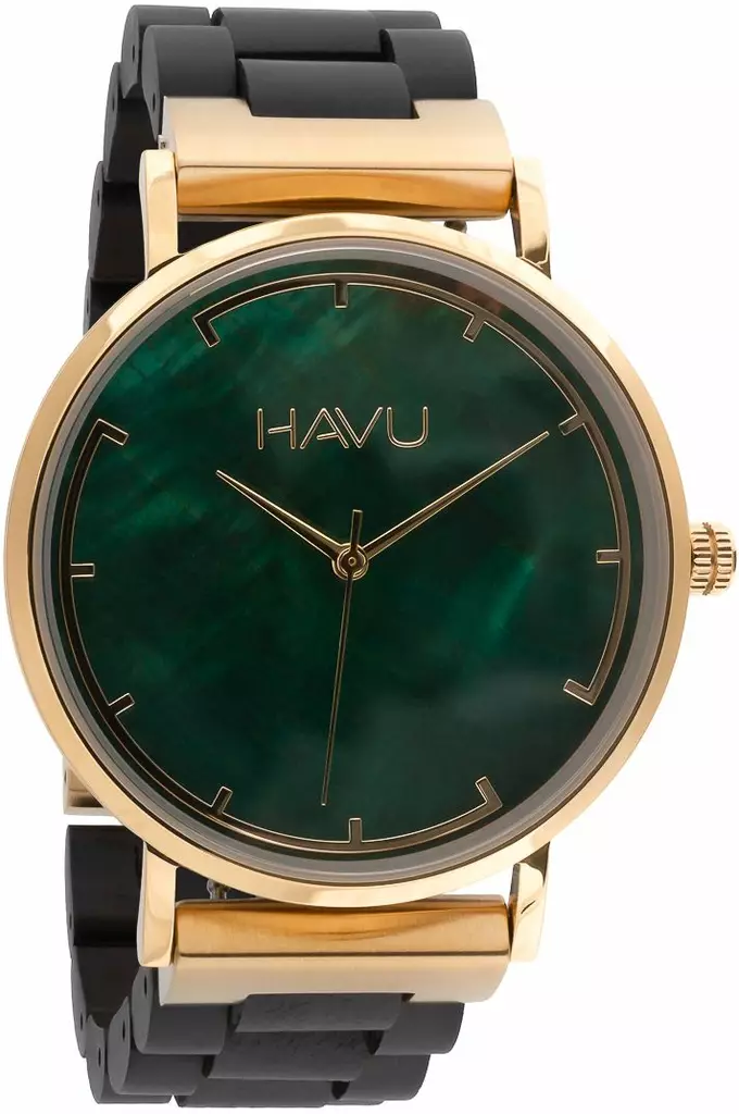 Havu Revontuli rannekello Eeben 40mm edestä kuvattuna - Havu - HAVU-REVON-EEB-40 - 1