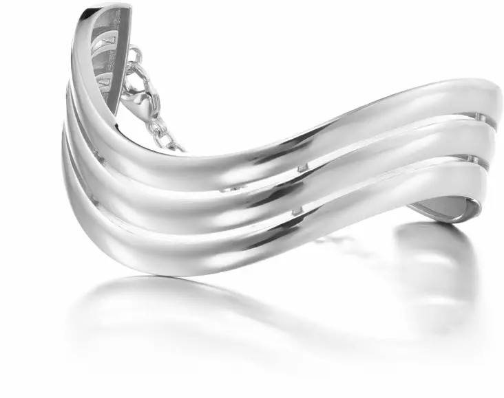 Lumoava Aaria rannerengas  - Hopeiset rannekorut - L53240900590 - 1