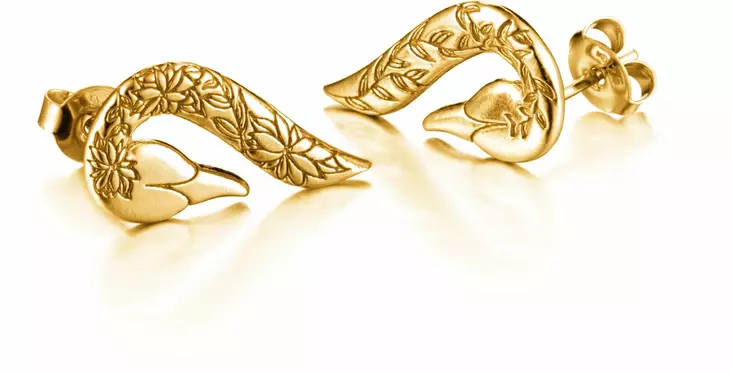 Lumoava Joutsenet korvakorut L64240800000 - Hopeiset korvakorut - L64240800000 - 1