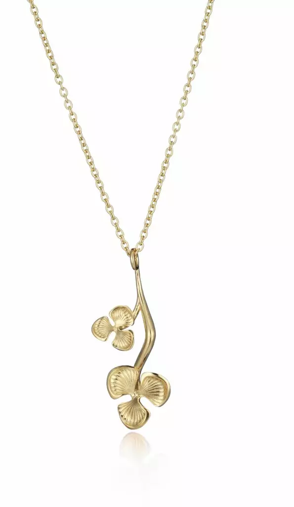 Lumoava Kukinto kullatut korvakorut L66244300000 - Hopeiset kaulakorut - L66244300000 - 1