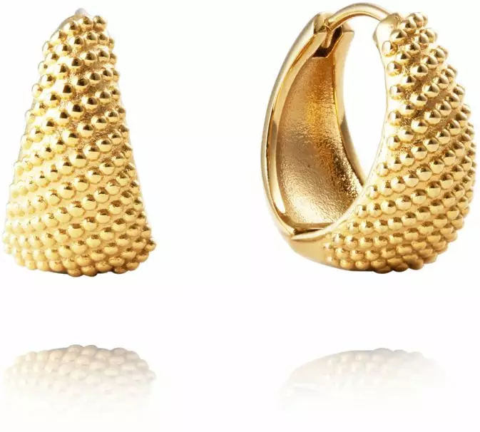 Mockberg Honey hoops large MO150 - Teräksiset korvakorut - MO150 - 1