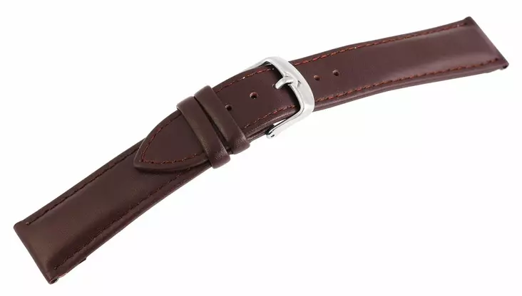 KELLONRANNEKE nahka ruskea 14mm - Kellojen rannekkeet - SH055-140 - 1