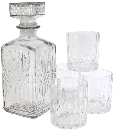 Whisky karahvi ja 4 lasia Z7190 - Taskumatit - Z7190 - 1