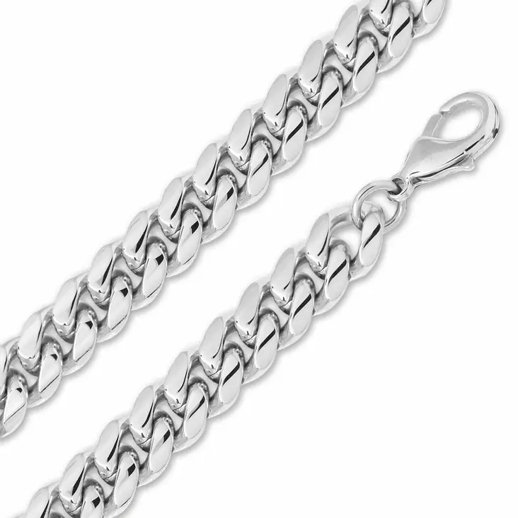 DENIM teräsketju 10mm 50cm - Teräksiset kaulakorut - SK8405-10-50 - 1