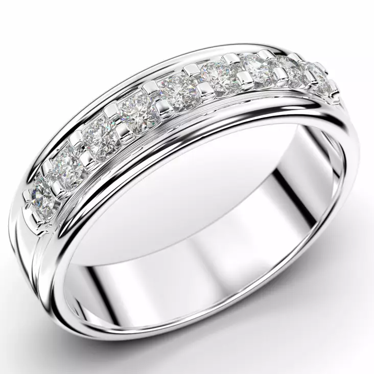 Festive Sophia Triple timanttisormus - Timanttisormukset Festive - 14-364-027-VK-140 - 1