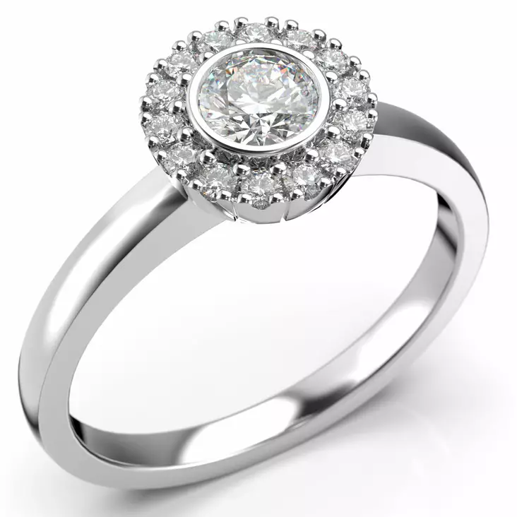 Festive Amelie timanttisormus 14-496-039-VK - Timanttisormukset Festive - 14-496-039-VK-140 - 1