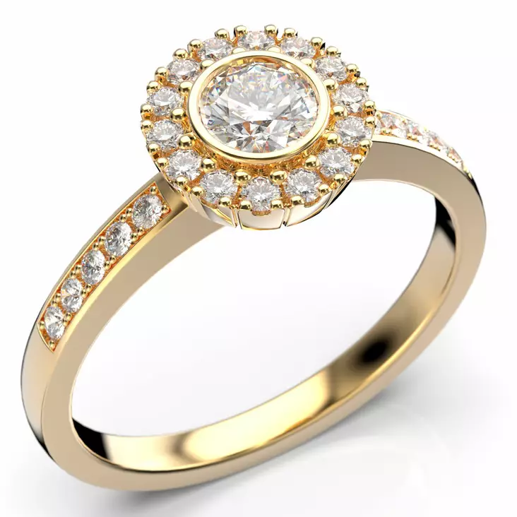 Festive Amelie Sides timanttisormus 14-495-050 - Timanttisormukset Festive - 14-495-050-140 - 1