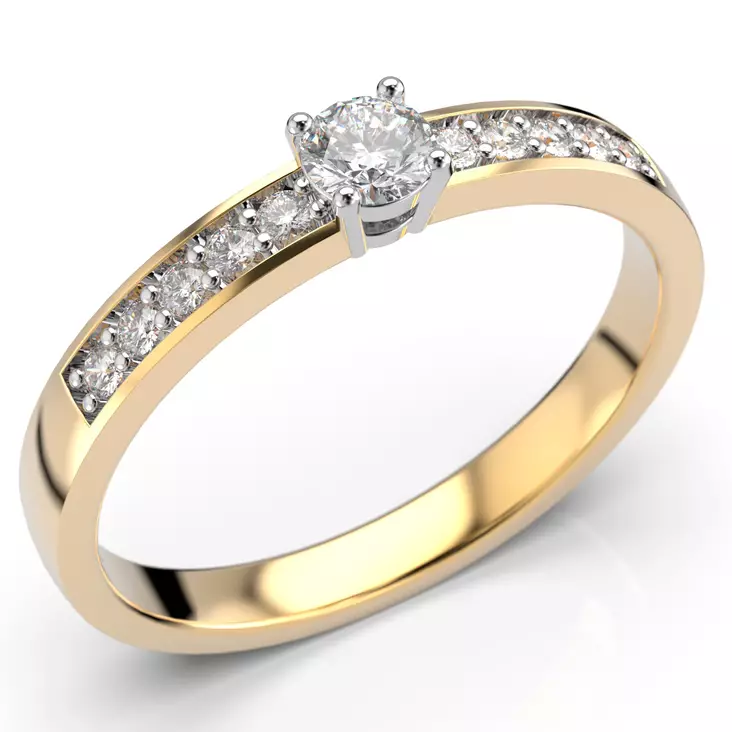 Festive Ariel timanttisormus 14-405-022 - Timanttisormukset Festive - 14-405-022-140 - 1