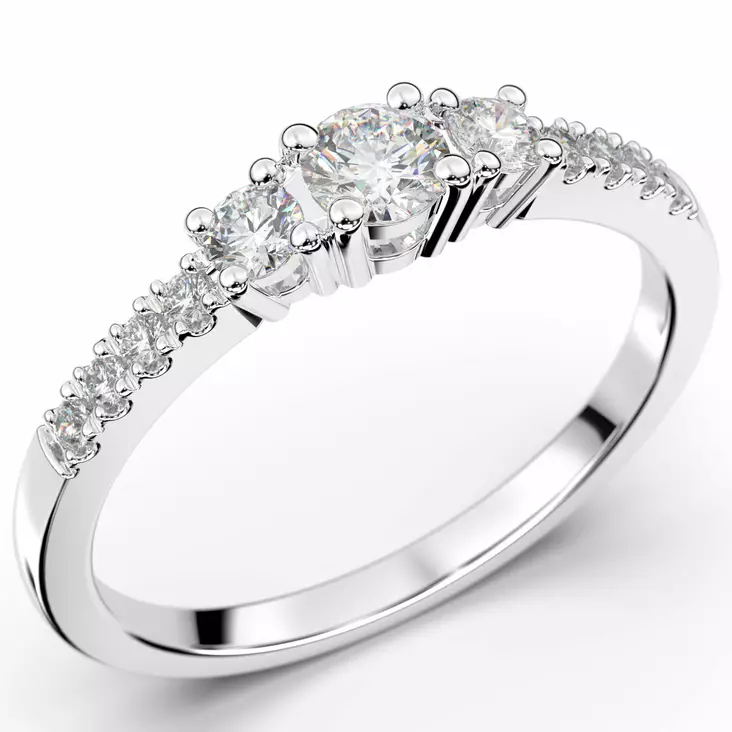 Festive Aurora timanttisormus 14-505-033-VK - Timanttisormukset Festive - 14-505-033-VK-140 - 1