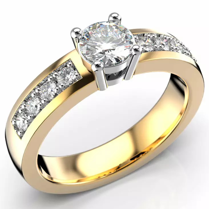 Festive Eva timanttisormus 14-510-056 - Timanttisormukset Festive - 14-510-056-140 - 1