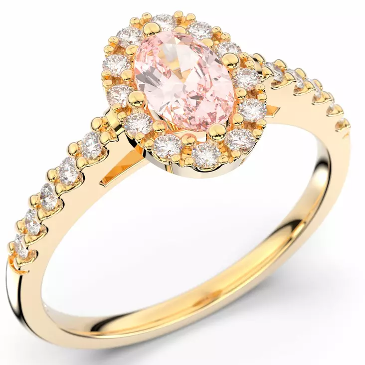 Festive-Evelyn-timanttisormus-Morganiitilla_577-072M_KK.jpg - Timanttisormukset Festive - 14-577-072M-KK-150 - 1