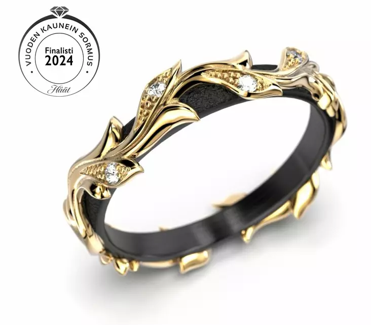 Timanttisormus Feeniks timanttisormus 14-702-008-KK - Timanttisormukset Festive - 14-702-008-KK-150 - 1