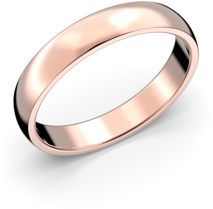 Festive Firenze light 3,5mm leve=C3=A4 punakultainen kihlasormus - Kihlasormukset - 9-TFL35-13-PK-150 - 1