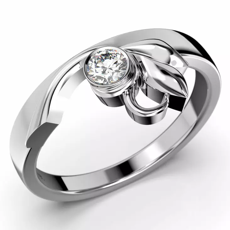 Festive Garden timanttisormus 14-490-016-VK - Timanttisormukset Festive - 14-490-016-VK-140 - 1