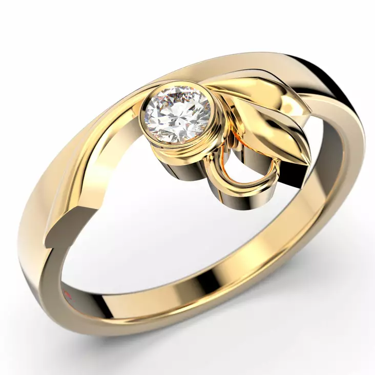 Festive Garden timanttisormus 14-490-016 - Timanttisormukset Festive - 14-490-016-140 - 1