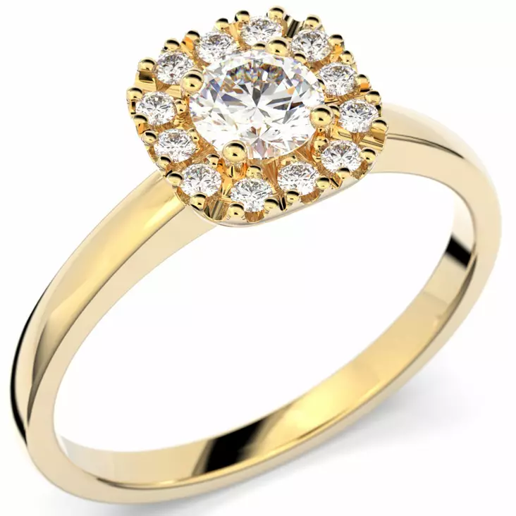 Festive Josefiina vihkisormus 596-042-KK - Timanttisormukset Festive - 14-596-042-KK-150 - 1