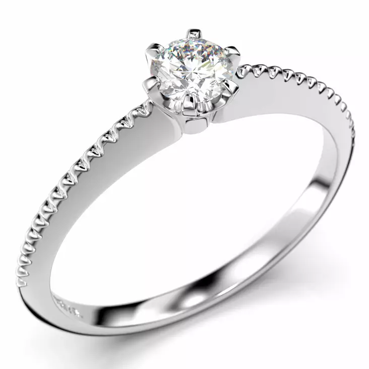 Festive Leonora timanttisormus 0,20ct - Timanttisormukset Festive - 14-554-020-VK-140 - 1