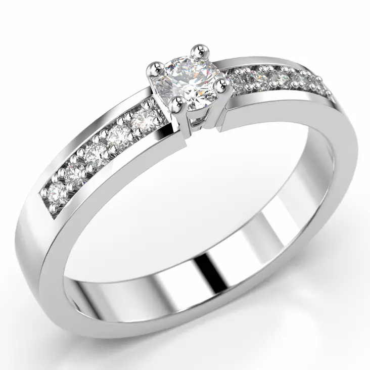 Festive Pamela timanttisormus 14-421-025-VK - Timanttisormukset Festive - 14-421-025-VK-140 - 1