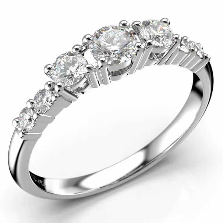 Festive Solina timanttisormus 14-499-052-VK - Timanttisormukset Festive - 14-499-052-VK-140 - 1