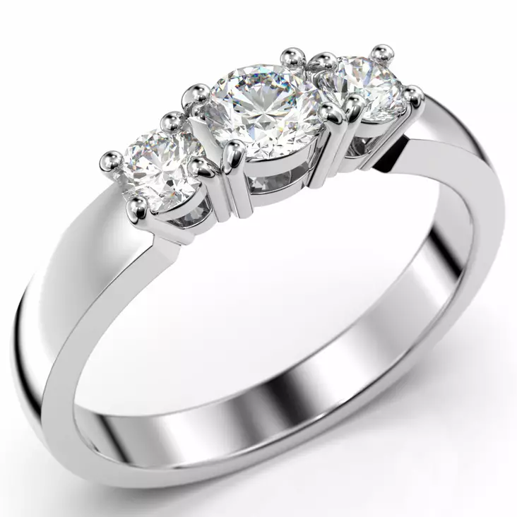 Festive Taylor Trilogy timanttisormus 14-502-040-VK - Timanttisormukset Festive - 14-502-040-VK-140 - 1