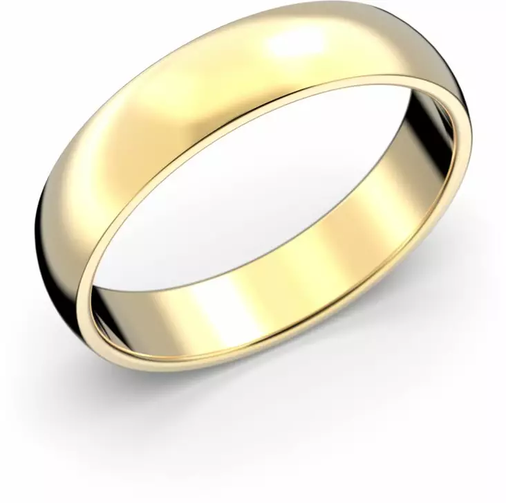 Kultainen kihlasormus Festive Firenze light etuviistosta - Kihlasormukset - 9-TFL45-13-KK-150 - 1