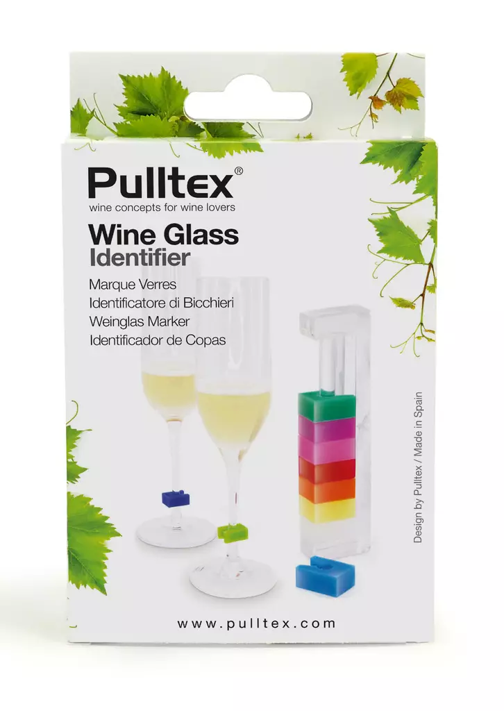 Lasinmerkkaajat 10 kpl Pulltex - Muut käyttöesineet - 119-915-00 - 1