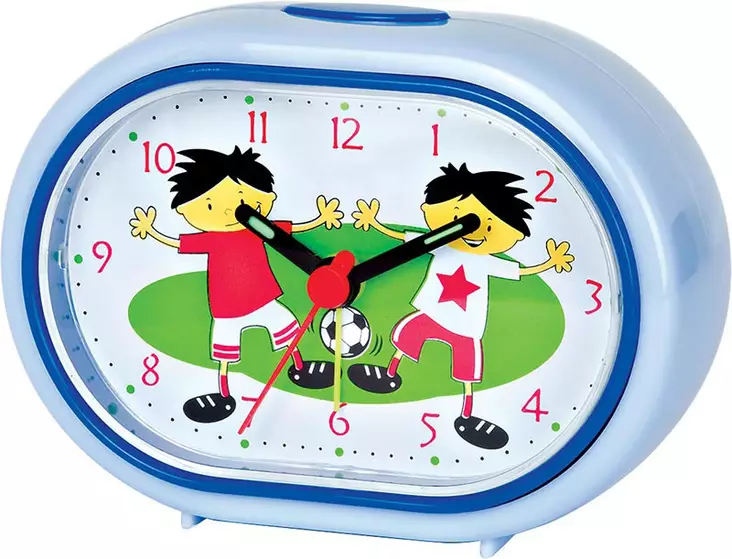 lastenherätyskello jalkapallon pelaajilla - Lasten herätyskellot - 5700-10 - 1