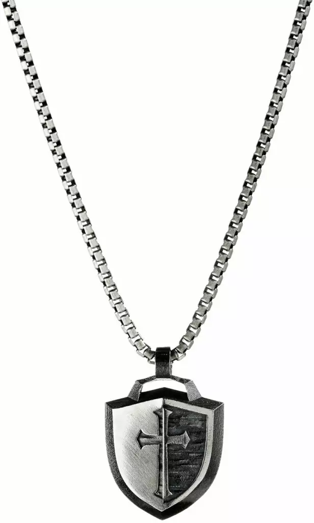 Lempikoru Ritari riipus pieni 45/50cm 4252400500 - Hopeiset kaulakorut - 4252400500 - 1