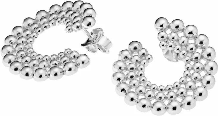 Lumoava Aika korvarengas L54254220000 - Hopeiset korvakorut - L54254220000 - 1