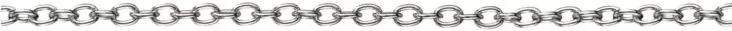 Lumoava riipusketju 1,7mm, 5cm - Korujen varaosat - 914105000 - 1