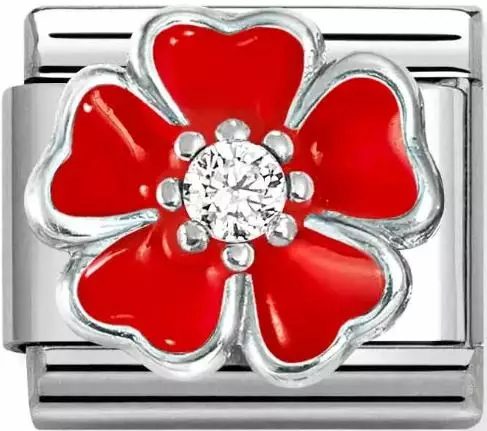 Nomination pala Red flower white - Nomination - 330321-20 - 1