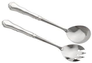 Chippendale salaattiottimet, koko pieni - Chippendale pöytähopeat - CH11 - 1