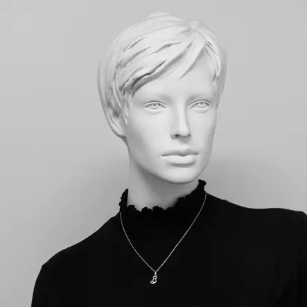 Kissa the Cat -riipus CRR21 - Hopeiset kaulakorut - CRR21 - 2