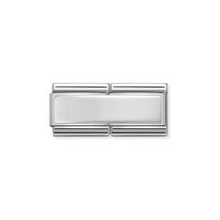 Nomination Tuplapala, Hopeinen laatta 330710-01 - Composable Classic - 330710-01 - 1