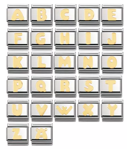 Nomination pala - aakkoset - Composable Classic - 030101-01 - 1