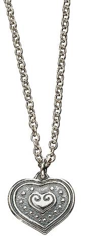 Syd=C3=A4n riipus 45cm - Hopeiset kaulakorut - 2210951 - 1