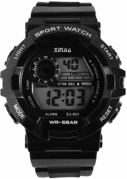 Xinjia Digital Black X24-001 - Ryhmittelemättömät miesten rannekellot - X24-001 - 1