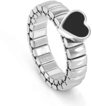 Nomination XTE Black Agate Heart - Nomination sormukset - 046002-101 - 1