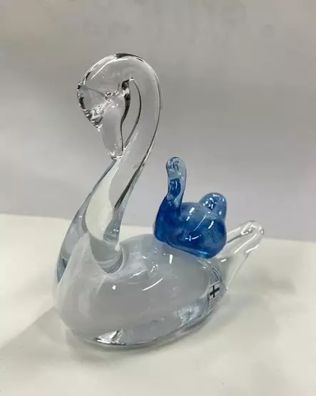 =C3=84itijoutsen Sininen KOS2-JOUTSEN1 2 - Taidelasi - KOS2-JOUTSEN1 - 2