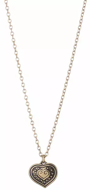 Kalevala Euran sydän riipus 45cm - Pronssiset kaulakorut - 3210951 - 1