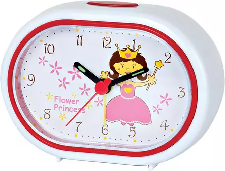 lastenherätyskello prinsessalla - Lasten herätyskellot - 5700-11 - 1