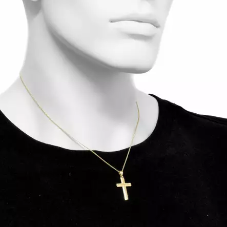 Risti zirkonioilla SH359-001 - Rippiristit kullattu hopea - SH359-001 - 2