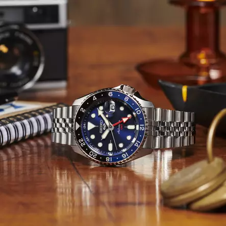 Seiko 5 Sports Automatic SSK003K1 kello fiiliskuva1 - Seiko miesten rannekellot - SSK003K1 - 3