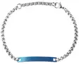 Matthew laattaranneketju Blue SH446-01 - Teräksiset rannekorut - SH446-01 - 1