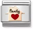 Nomination Red Heart House - Composable Classic - 430202-11 - 1