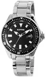 Raptor Roma Silver Black 20233-001 1 - Raptor miesten rannekello - 20233-001 - 1